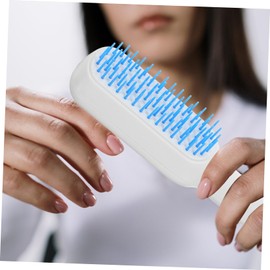 Healeved Hair Detangling Comb Retractable Teeth for Smooth Scalp Massage Portable and Ergonomic Design for Easy Hair Styling at