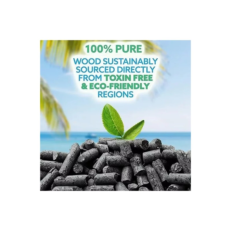 Kona Coal Fire Smoker Pellets - 100% Natural Premium Wood