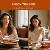Glass Teapot Stovetop Safe, Heat-Resistant Clear Teapot with Removable glass