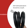 Aroilder T Rubber Trim Molding, Fit 3/4 inch Edge, Shelf