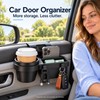 Car Cup Stand Phone Holder Mount Tray Side Door Window