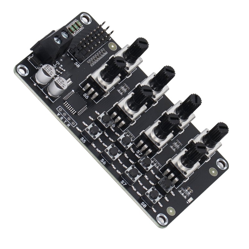 Rotating Knob 8 Channel Servo Controller Control Board with High