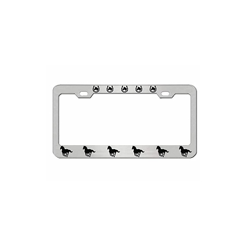Horse with Horse Head Design Heavy Duty Metal Car License
