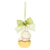 THUN Easter 2023, Easter Bunny with Ceramic Egg, Hand-Decorated, Easter