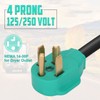 14-30P to 14-50R EV Charger Adapter from Dryer for EV