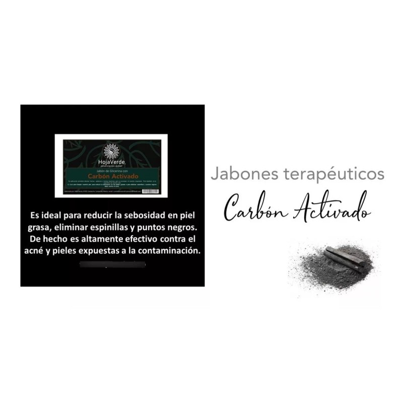 HOJA VERDE Paq De 3 Jabones De Glicerina Vegetal Base