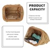 Fecialy Straw Clutch Handbag for Women Summer Beach Bag Dumpling