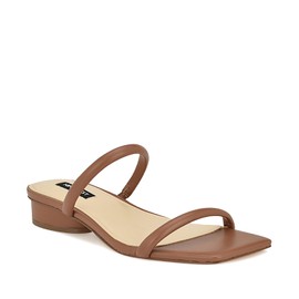 Nine West Women's Morella3 Heeled Sandal, Pecan 230, 7.5