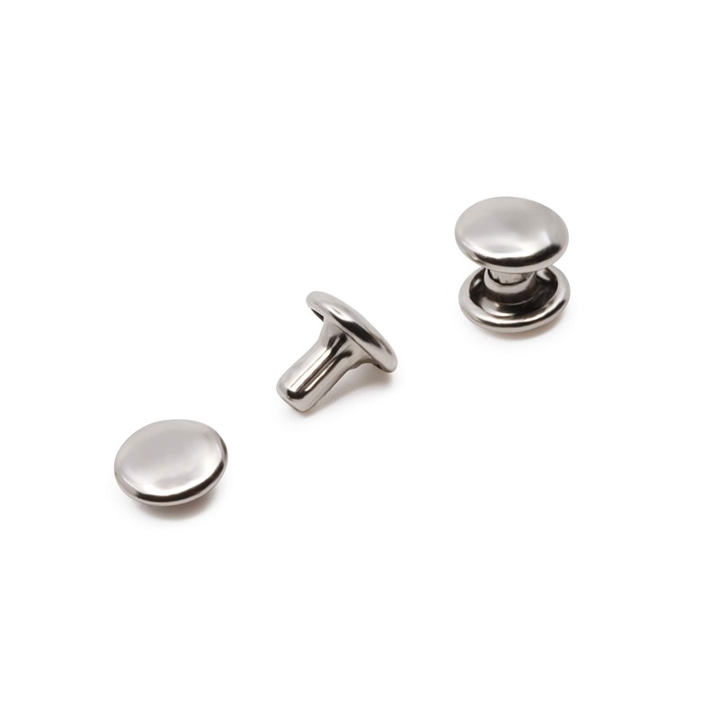 Dritz Double Cap Nickel Includes Rivets & Tools Fasteners