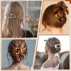 8 Pcs Flat Hair Clips for Women, 2 Styles French