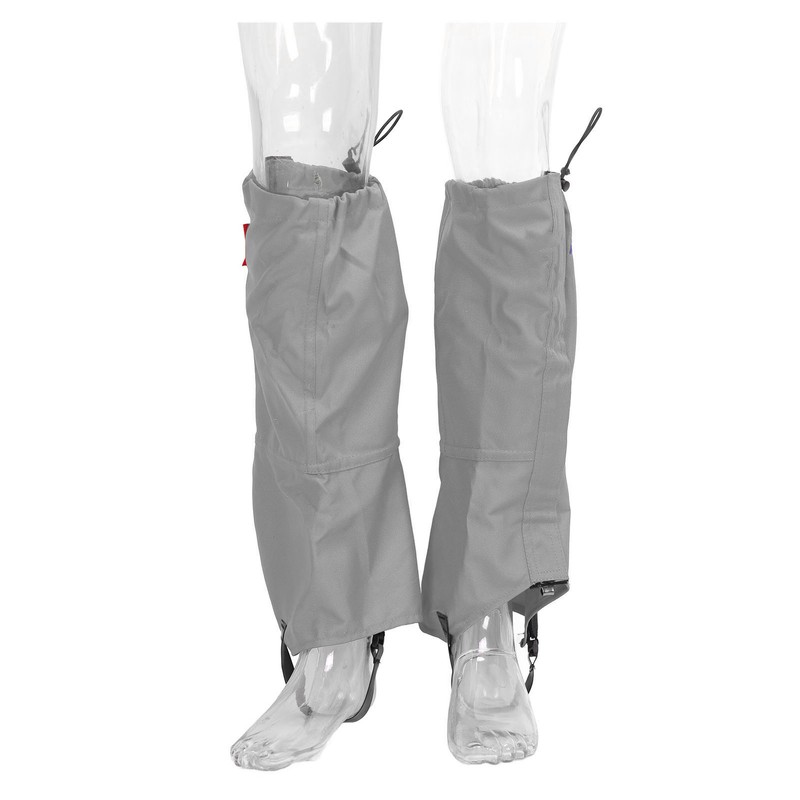 One Pair Snow Leg Gaiters Waterproof Unisex 600D Ripstop Oxford
