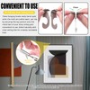 Mardatt 12 Pcs Heavy Duty Drop Ceiling Hooks and Hanging