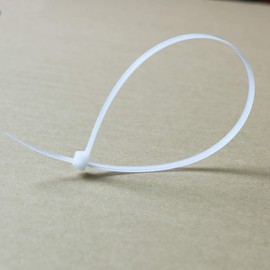 Pasow 25pcs Nylon Zip Ties Plastic Cable Ties Self-Locking Heavy Duty wrap ties Durable Strong Cable Ties (18 Inch, White)