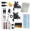 Tattoo Coil Liner Shader Machine 10 Color Inks Power Supplies