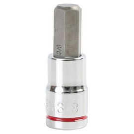 Hyper Tough 9-Piece 3/8-Inch Drive SAE Hex Socket Bit Set