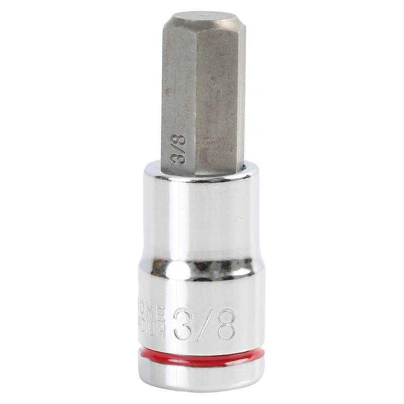 Hyper Tough 9-Piece 3/8-Inch Drive SAE Hex Socket Bit Set