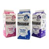 Cotton Candy Floss Sugar-Blue Raspberry, Pink Vanilla & Grape-1/2 Gallon-three