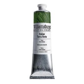 Williamsburg Artist Oil Colors by GOLDEN, Italian Terra Verte, 150 ml tube, Professional Oil Paint, Transparent