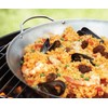 Outset Grill Paella Pan, Stainless Steel BBQ Pan With Handles