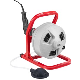 50 FT X 5/16 Inch Manual Feed Drain Cleaning Machine 228RPM Electric Drill Sewer Snake Auger Effective Drain CleanerSpring Diameter: 5/16 inch, Spring Length: 50 ft