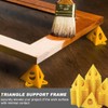 Pack of 40 Painters Pyramid Stands, Plastic Cone Painting Stands,