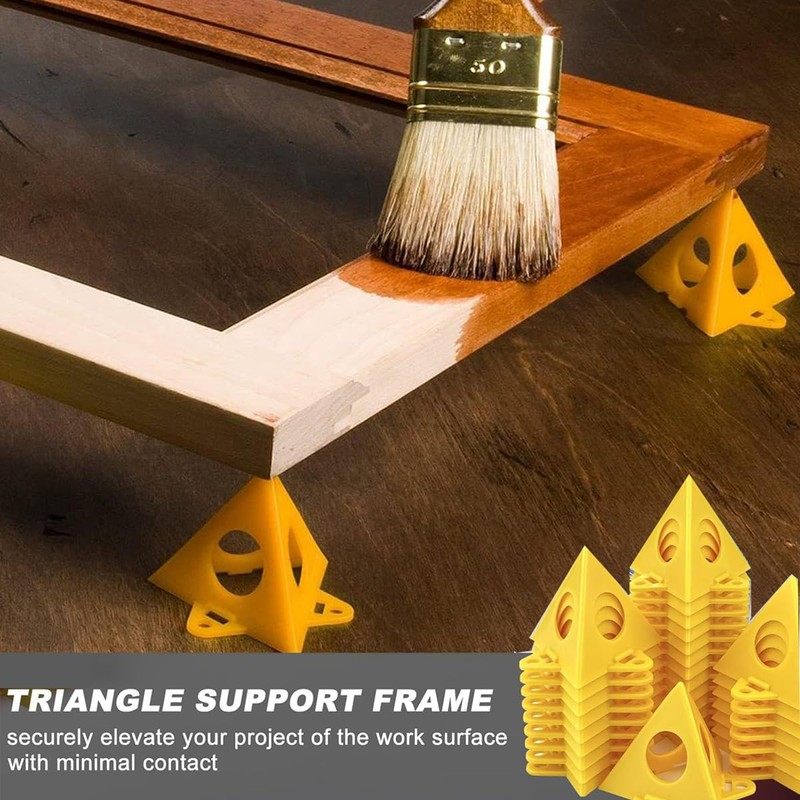 Pack of 40 Painters Pyramid Stands, Plastic Cone Painting Stands,