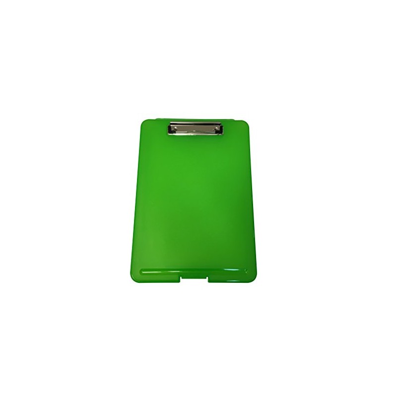 Janrax A4 Green Clipboard Box File - Storage Filing Case