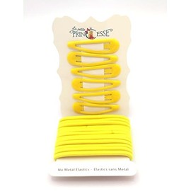 20 PCS SET Hair Accesories School Set Girls Hair Elastics Bendies Bobbles 6 Hair clips 14 hair bands
