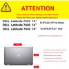 WODBAO for Dell Latitude 7455 14'' Laptop Case and Latitude