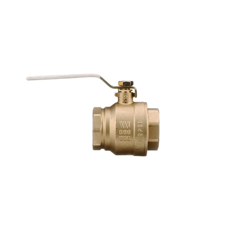 Watts LFFBV-4 Series 2" Lead-Free 2-Piece Full Port Chrome-Plated Brass