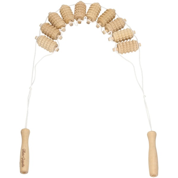 Mister Geppetto Back Massage Device, 1 groved row