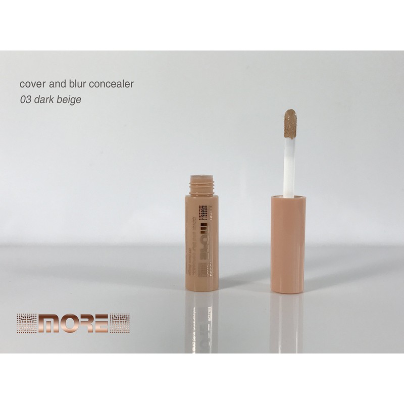More Cover and Blur Control & Dark Circles Concealer Long-lasting