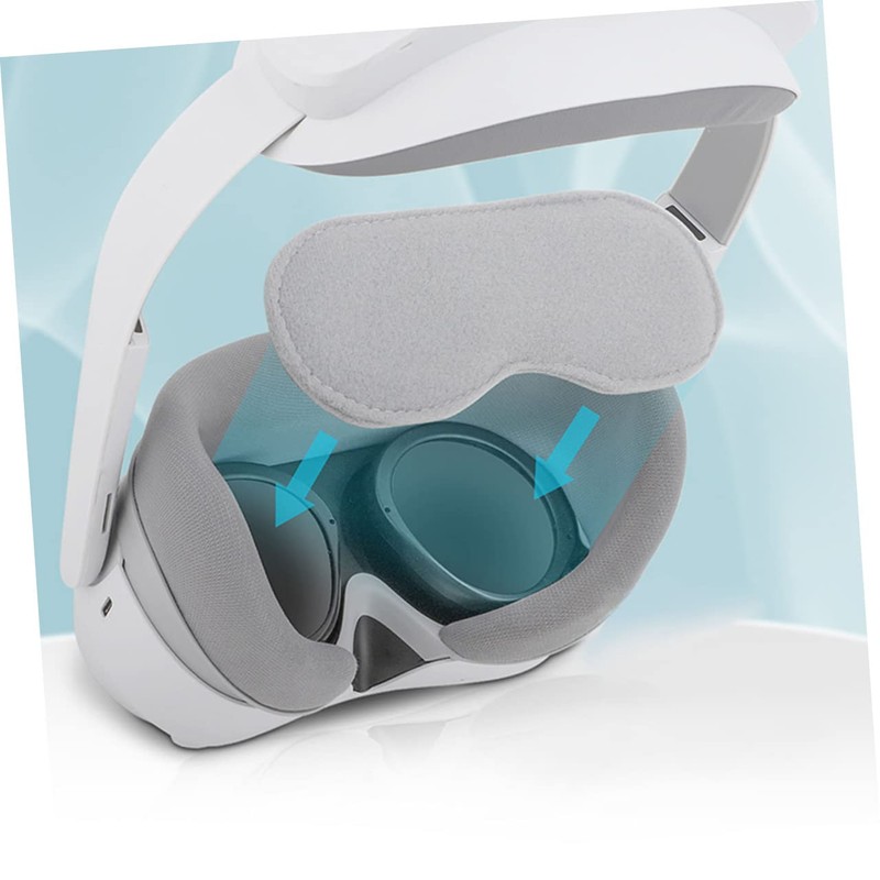 COHEALI VR Glasses Lens Cover Scratch Lens Pad Compatible with
