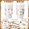 Jingmore 50 Pcs Coffee Bridal Shower Cup Sleeves Love Is
