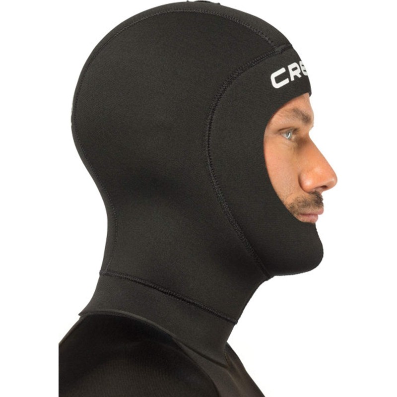 Cressi Solo Hood 5mm Neoprene Hood Medium Black