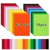 Phinus Felt, 18PCS Felt Sheets, Colourful of Felt Fabric Can
