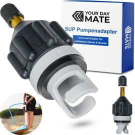 Valve Adapter for SUP Air Pump, 1 Set, Air Pump Accessories for Inflatable Stand Up Paddle Board, Canoe, Kayak, Lounger, Inflatable Boat, High Pressure Pump Attachment Adapter, Pump Adapter Floor Pump