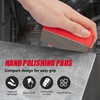 SZSYD 4Pcs Diamond Hand Polishing Pads for Sanding Ceramics Glass