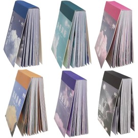 300pcs Washi Paper Stickers Set, BetterJonny 6 Styles Vintage Aesthetic Stickers Decorative Scrapbook Stickers for Journaling Scrapbooking