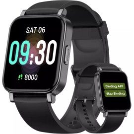 Pedometer 페도미터 워치 시니어 친화적인 앱/폰 필요 없음 스텝 카운터 칼로리/수면 트래커가 포함된 방수 피트니스 [Light Blue] Pedometer Watch with Senior-Friendly App/No Phone Needed, Waterproof Fitness with Step Counter, Calorie/Sleep Tracker [Light Blue]