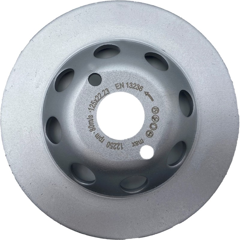 ADT DIAMANTWERKZEUGE Diamond Cup Wheel Grinding Disc 125 for Concrete,