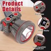 Super Bright Coon Hunting Headlamp, High Lumen LED Headlight with