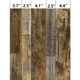 Decoroom Wood Peel and Stick Wallpaper 17.71" X 394" Peel and Stick Distressed Wooded Wall Paper