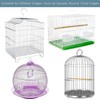 OKONOS Bird Cage Seed Catcher Mesh Cover Skirt Guard Net