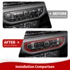 RAZPOY JL Dash AC Switch Cover, Center Console Dashboard Air