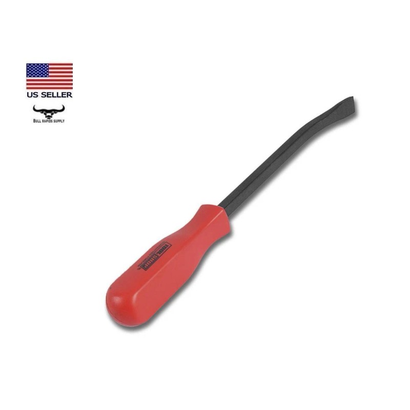 Tool Shop 12" Pry Bar Angled Sharpened Chisel Tip Drop-Forged