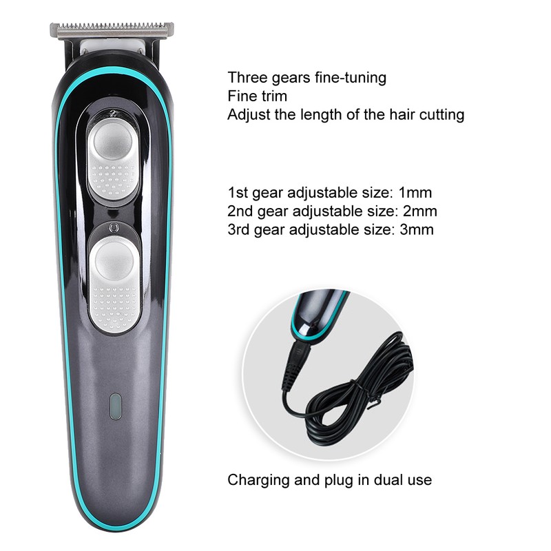 USB Charging Electric Hair Clipper Adjustable Hair Trimmer Cutting Machine