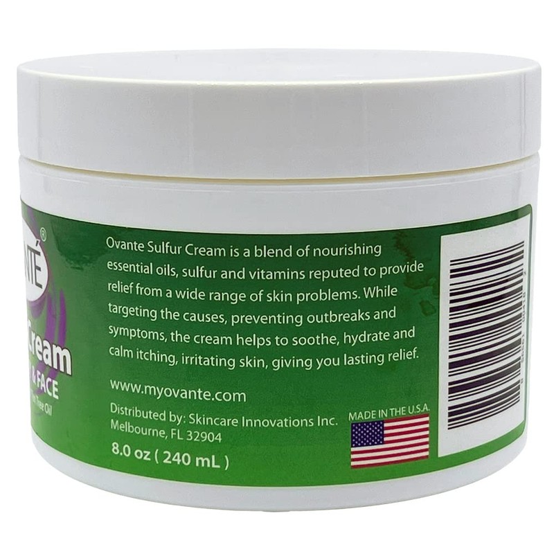 Sulfur Skin Cream (8 oz. 240 mL)