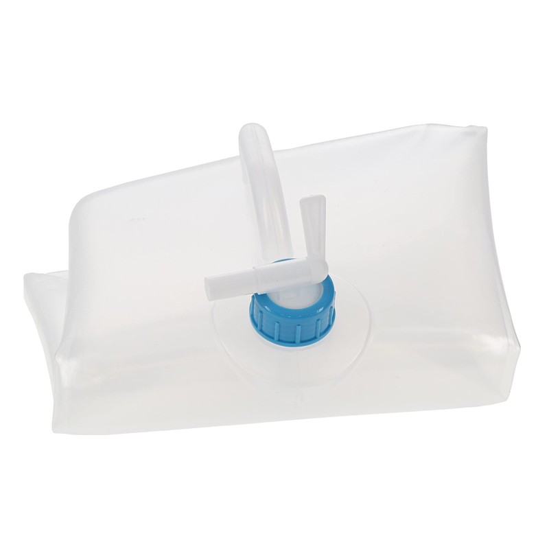 UST 5 Gal Water Carrier Cube with Collapsible, Transparent, Compact