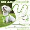 PUPTECK Adjustable Dog Harness and Leash Set for Small Dogs